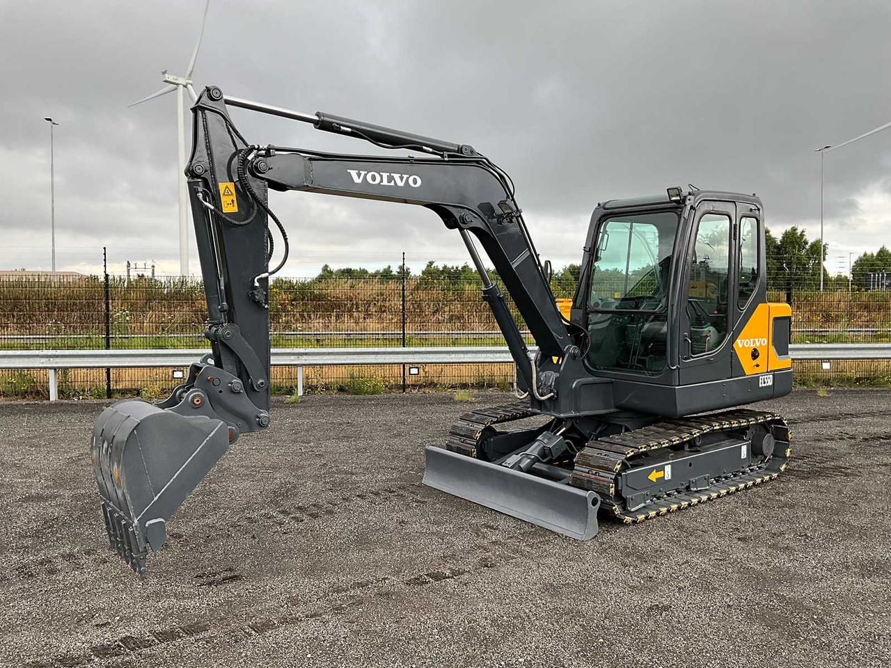 Volvo EC55D - Crawler excavator: picture 1 Volvo EC55D - Crawler excavator: picture 1