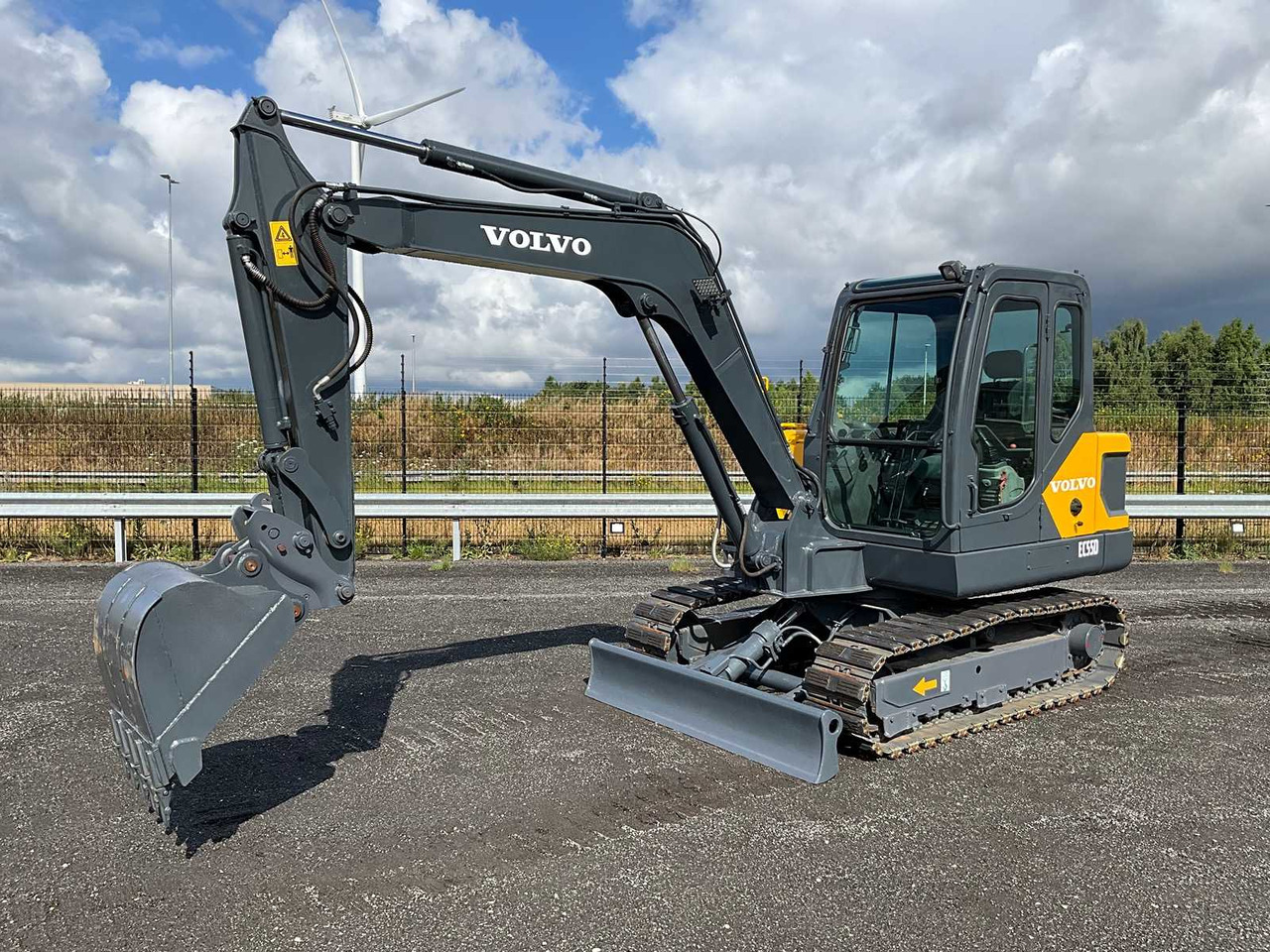 Volvo EC55D - Crawler excavator: picture 1 Volvo EC55D - Crawler excavator: picture 1