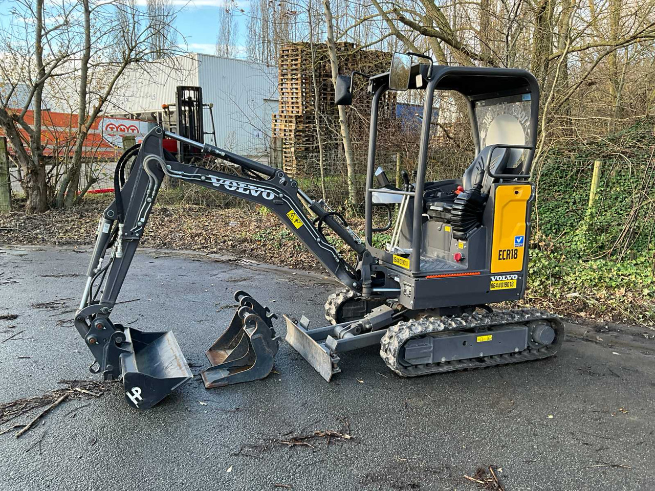 Volvo ECR18 - Mini excavator: picture 1 Volvo ECR18 - Mini excavator: picture 1