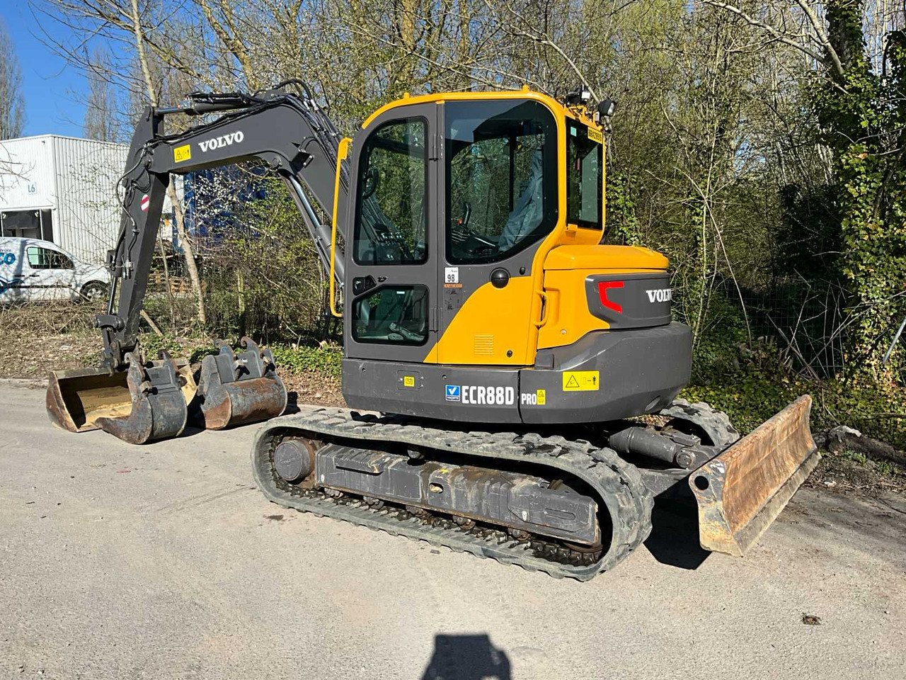 Volvo ECR88D pro - Mini excavator: picture 4 Volvo ECR88D pro - Mini excavator: picture 4
