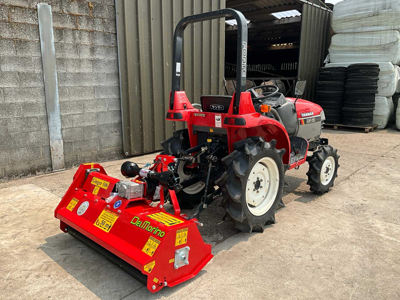 Yanmar Forte AF15 - Compact tractor: picture 5 Yanmar Forte AF15 - Compact tractor: picture 5