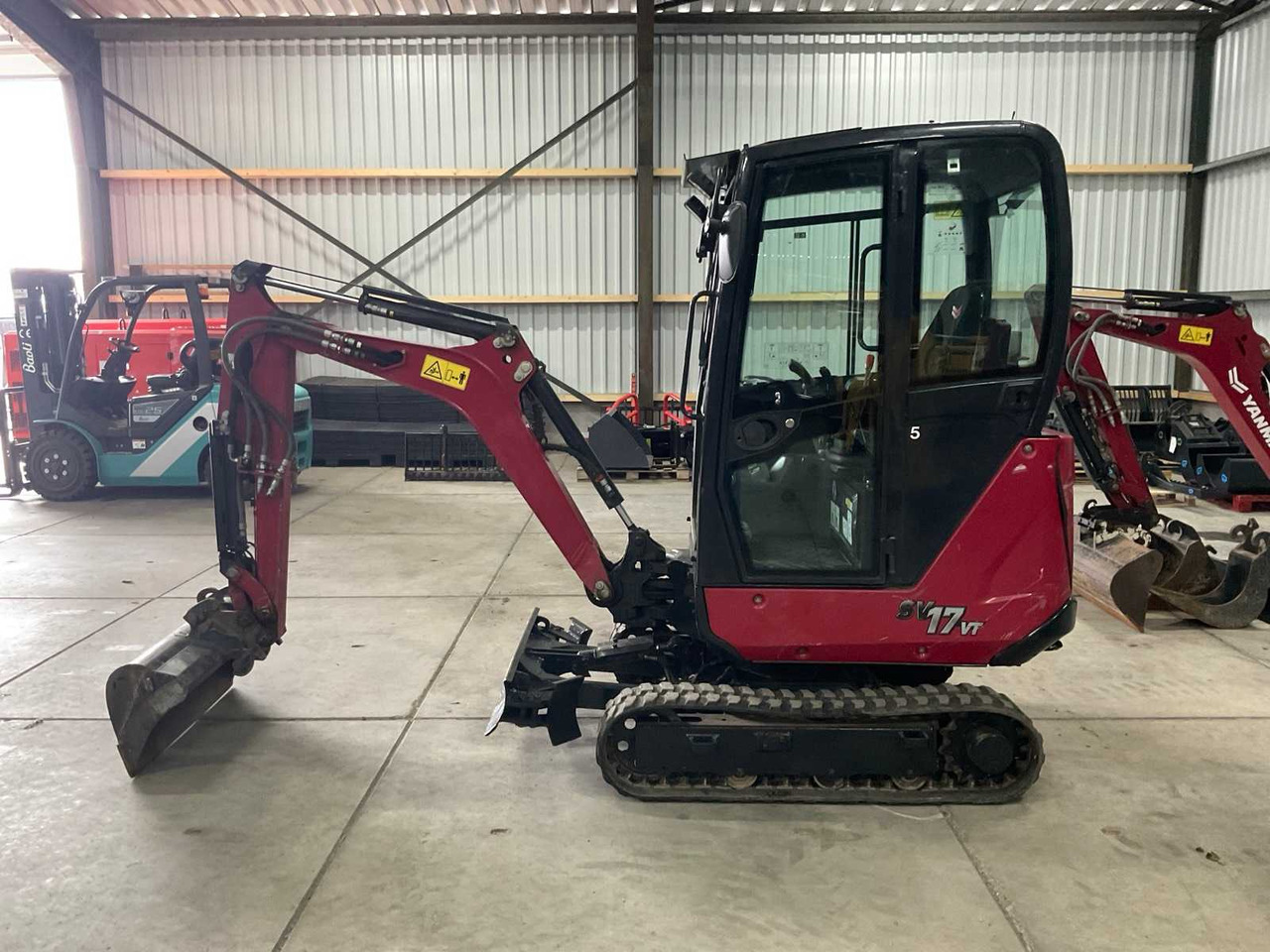 Yanmar SV 17 VT - Mini excavator: picture 2 Yanmar SV 17 VT - Mini excavator: picture 2