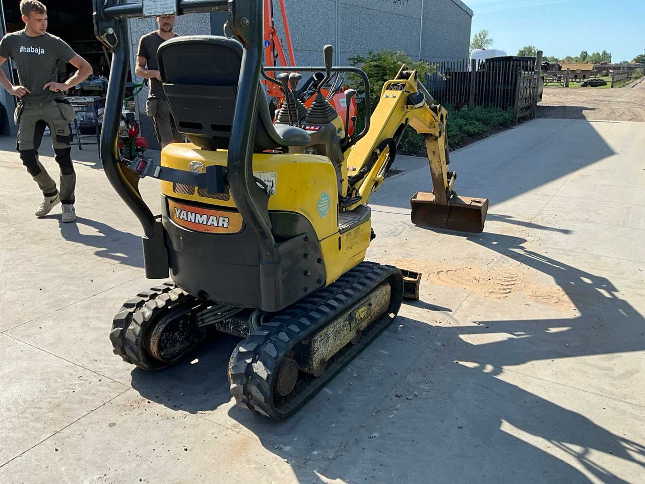 Yanmar SV08-1A Bagger - Mini excavator: picture 5 Yanmar SV08-1A Bagger - Mini excavator: picture 5