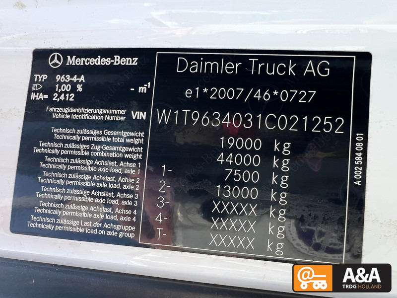 Mercedes-Benz ACTROS 1845 LS MP5 MIRRORCAM FRIGO - NEW CONDITION - 2020 - Tractor unit: picture 2 Mercedes-Benz ACTROS 1845 LS MP5 MIRRORCAM FRIGO - NEW CONDITION - 2020 - Tractor unit: picture 2