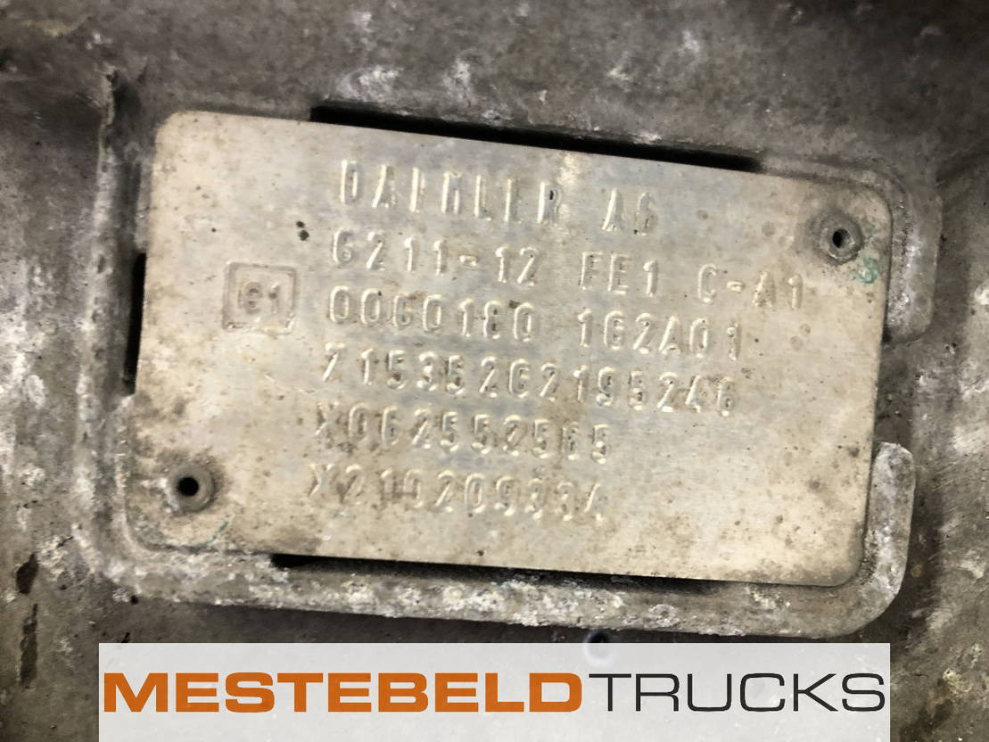 Mercedes-Benz Versnellingsbak G211-12 MP4 2e generatie - Gearbox and parts for Truck: picture 5 Mercedes-Benz Versnellingsbak G211-12 MP4 2e generatie - Gearbox and parts for Truck: picture 5