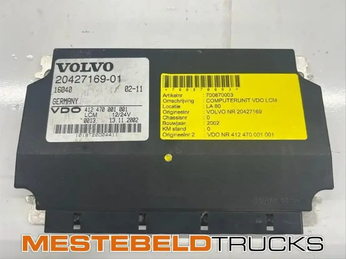 Volvo LCM unit - Electrical system for Truck: picture 1 Volvo LCM unit - Electrical system for Truck: picture 1