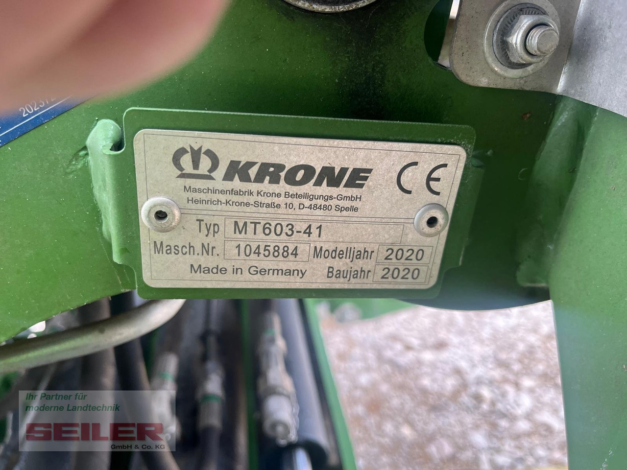 Mower Krone Easy Cut B 950 Collect: picture 12