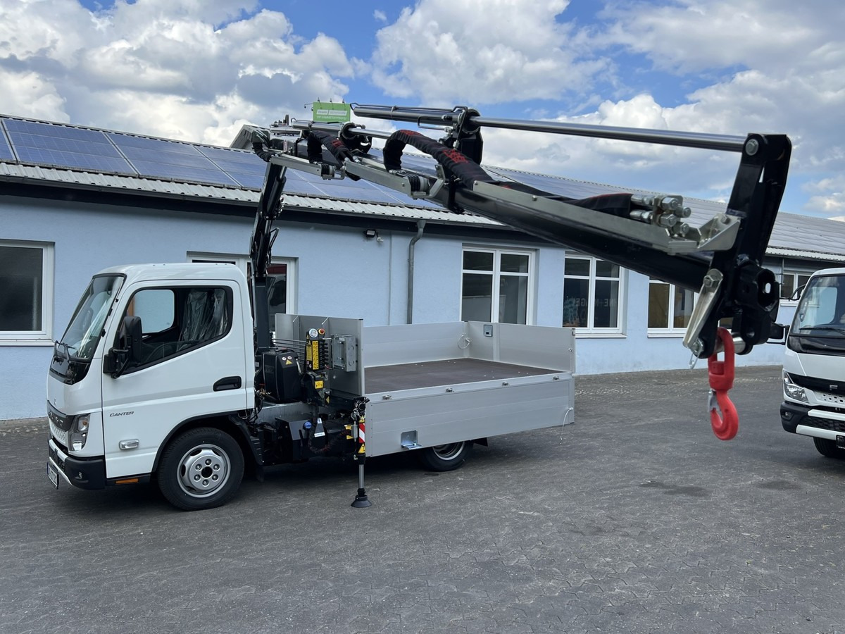 FUSO 3S15 Alu Pritsche 2.80m Ladekran Bohrgerät - Flatbed van: picture 4 FUSO 3S15 Alu Pritsche 2.80m Ladekran Bohrgerät - Flatbed van: picture 4