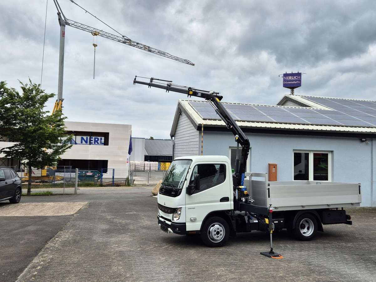 FUSO 3S15 Alu Pritsche 2.80m Ladekran - Flatbed van: picture 4 FUSO 3S15 Alu Pritsche 2.80m Ladekran - Flatbed van: picture 4