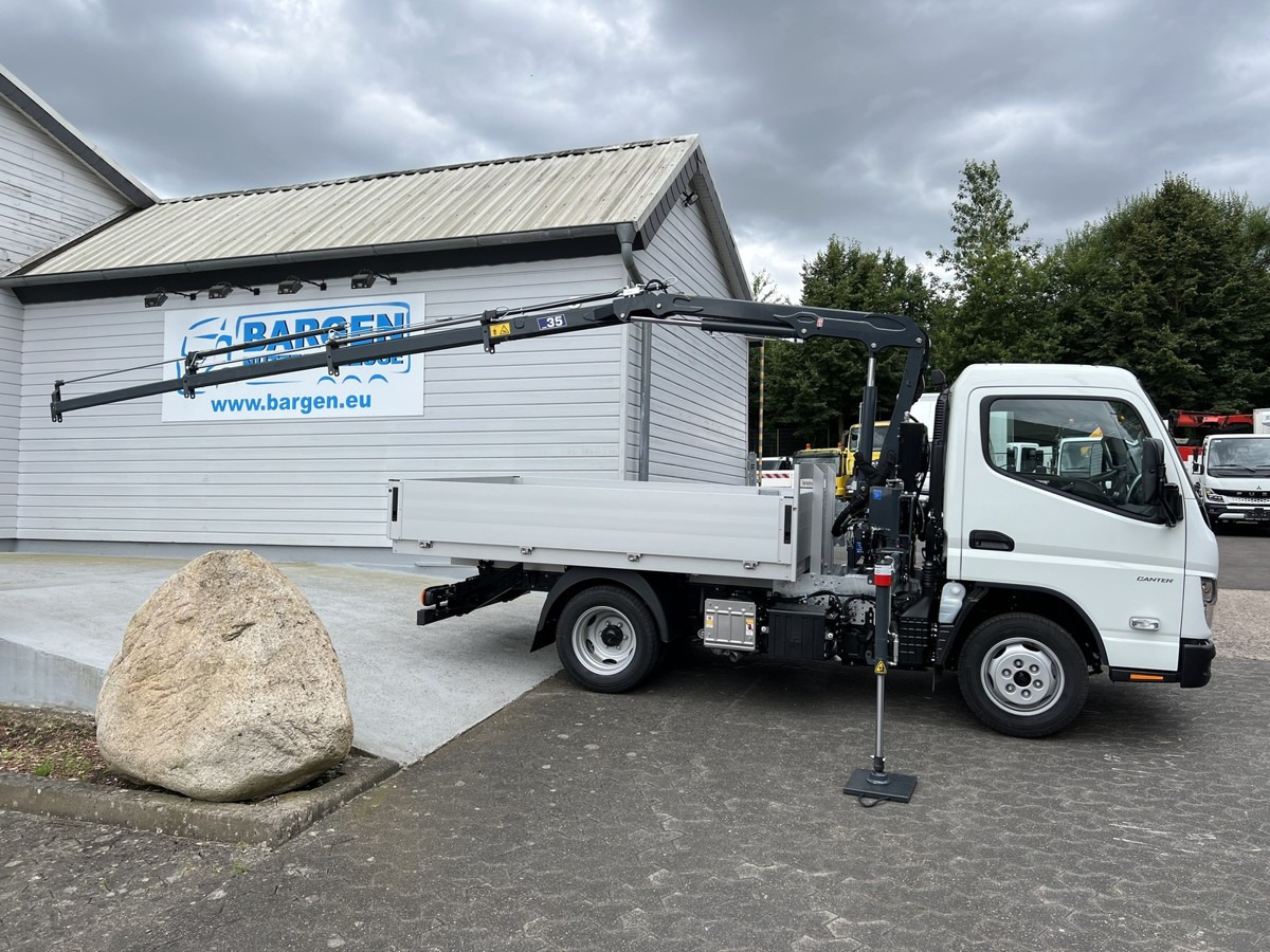 FUSO 3S15 Alu Pritsche 2.80m Ladekran - Flatbed van: picture 3 FUSO 3S15 Alu Pritsche 2.80m Ladekran - Flatbed van: picture 3