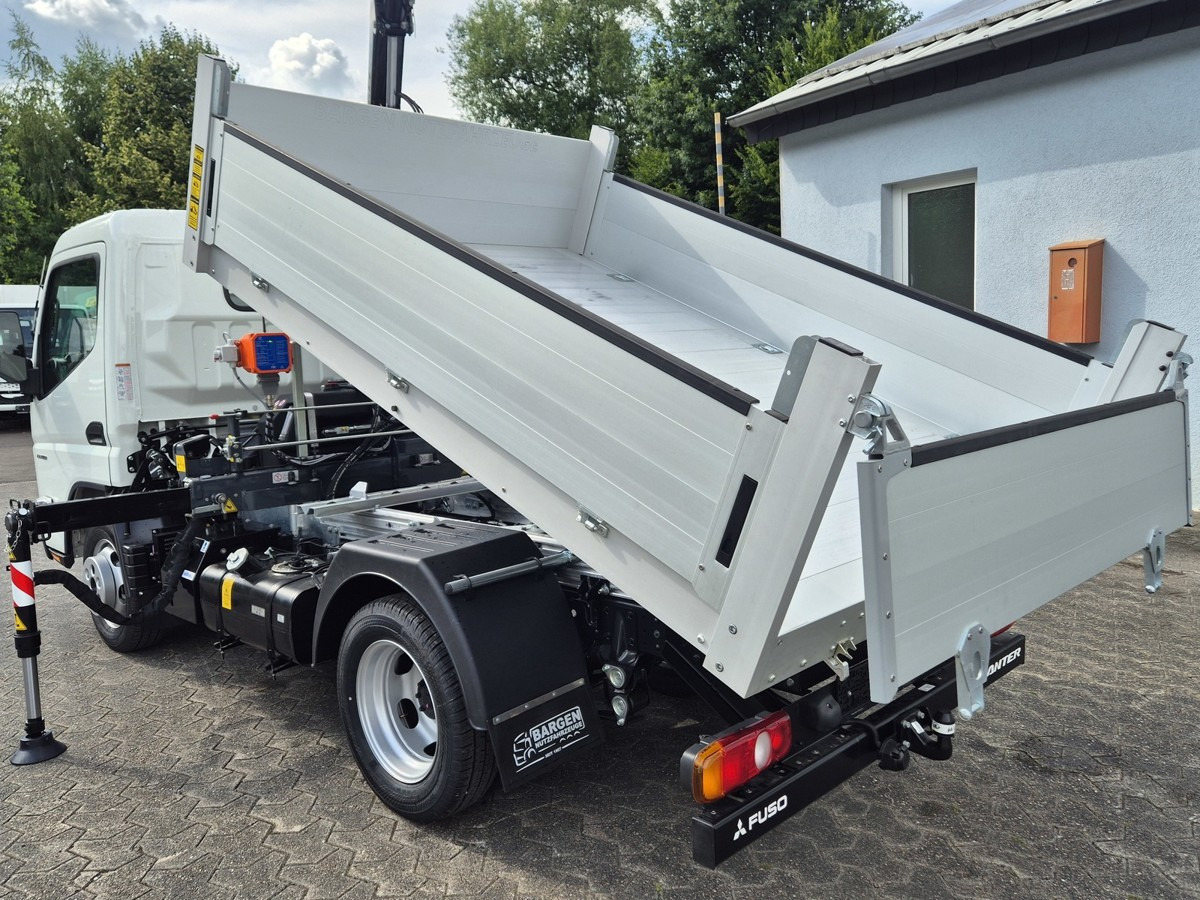 FUSO 3S15 Alukipper mit Ladekran Funk 3 x hydr. - Tipper van: picture 5 FUSO 3S15 Alukipper mit Ladekran Funk 3 x hydr. - Tipper van: picture 5