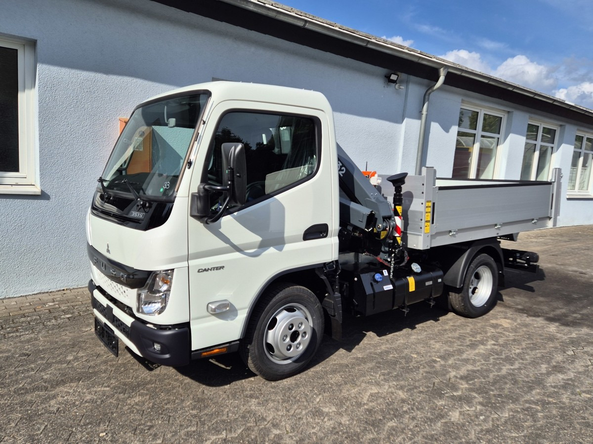 FUSO 3S15 Alukipper mit Ladekran Funk 3 x hydr. - Tipper van: picture 4 FUSO 3S15 Alukipper mit Ladekran Funk 3 x hydr. - Tipper van: picture 4