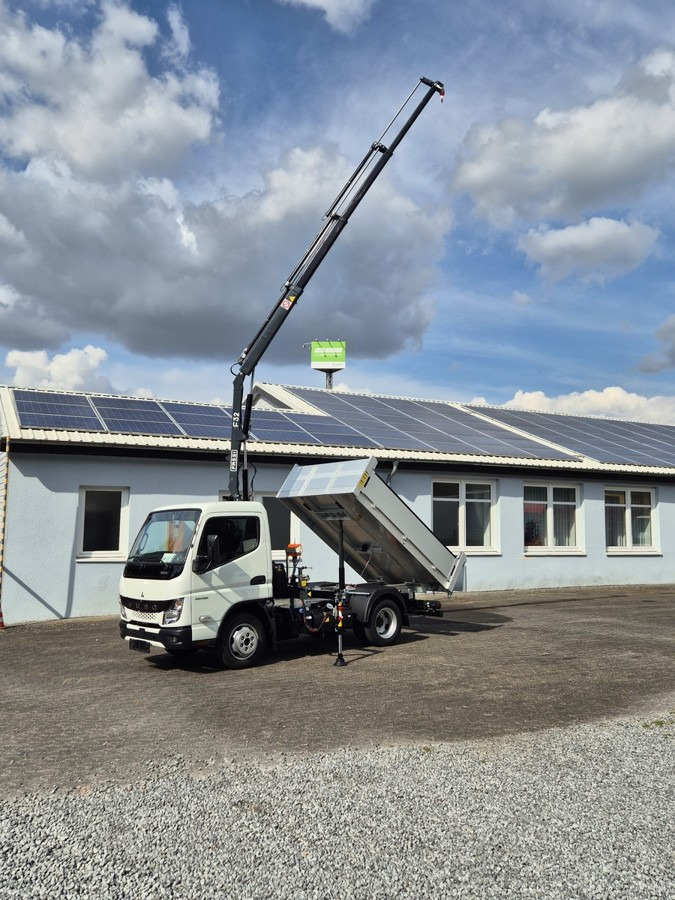 New Tipper van FUSO 3S15 Kipper mit Ladekran Funk 3x hydr. Kran: picture 7 New Tipper van FUSO 3S15 Kipper mit Ladekran Funk 3x hydr. Kran: picture 7