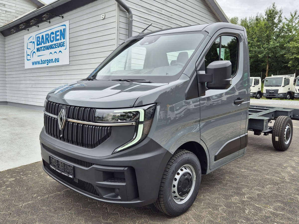 RENAULT Master L2H1 (neues Mod.) Alupritsche m. Kran - Flatbed van: picture 1 RENAULT Master L2H1 (neues Mod.) Alupritsche m. Kran - Flatbed van: picture 1