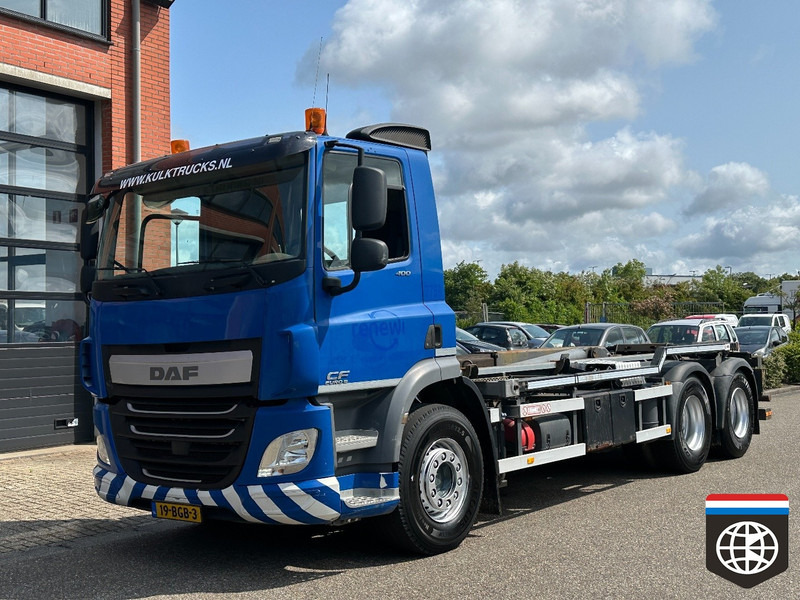 DAF CF 400 FAS VDL HOOKLIFT / HOLLAND TRUCK / VBK COVERING - Hook lift truck: picture 2 DAF CF 400 FAS VDL HOOKLIFT / HOLLAND TRUCK / VBK COVERING - Hook lift truck: picture 2