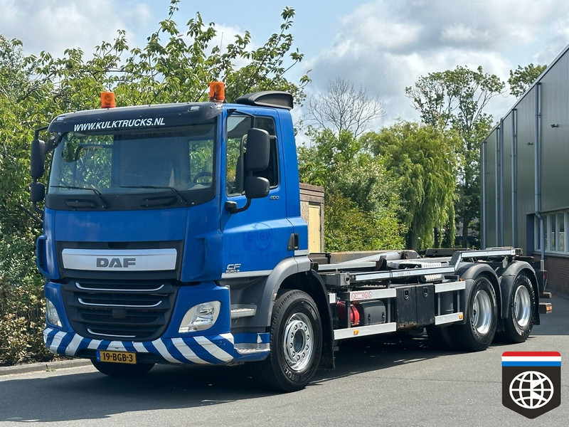 DAF CF 400 FAS VDL HOOKLIFT / HOLLAND TRUCK / VBK COVERING - Hook lift truck: picture 1 DAF CF 400 FAS VDL HOOKLIFT / HOLLAND TRUCK / VBK COVERING - Hook lift truck: picture 1