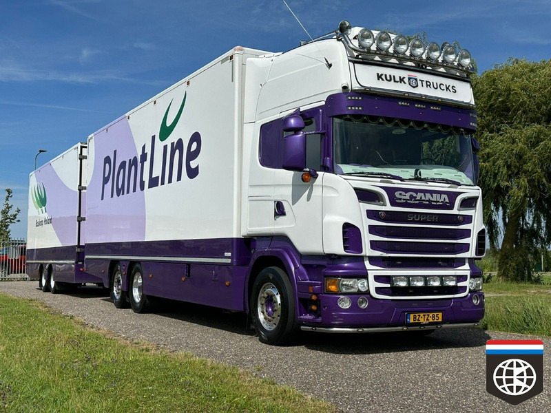 Scania R 500 B 6X2*4 PLANTS COMBI - FULL AIR - RETARDER - 2X TAILLIFT - SPECIAL INTERIOR - CONCOURSTAAT - Refrigerator truck: picture 2 Scania R 500 B 6X2*4 PLANTS COMBI - FULL AIR - RETARDER - 2X TAILLIFT - SPECIAL INTERIOR - CONCOURSTAAT - Refrigerator truck: picture 2