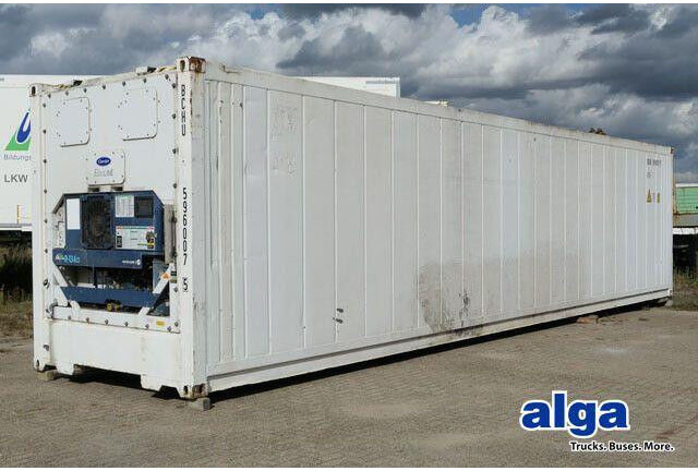 40 Fuß High Cube Seecontainer, Kühlung, Carrier - Low loader semi-trailer: picture 1 40 Fuß High Cube Seecontainer, Kühlung, Carrier - Low loader semi-trailer: picture 1