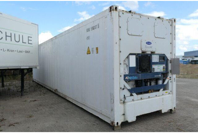 40 Fuß High Cube Seecontainer, Kühlung, Carrier - Low loader semi-trailer: picture 2 40 Fuß High Cube Seecontainer, Kühlung, Carrier - Low loader semi-trailer: picture 2