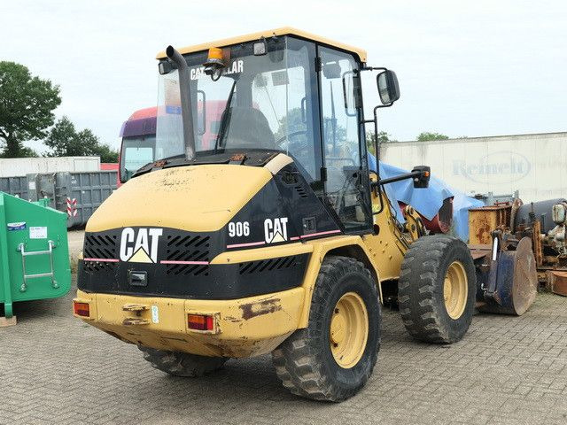 CAT 906, Hydr. S.W.S., Greifschaufel, - Wheel loader: picture 3 CAT 906, Hydr. S.W.S., Greifschaufel, - Wheel loader: picture 3
