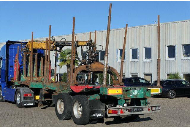 Timber semi-trailer DIEBOLT Teleskop., Holzladekran, 2-Achser, BPW: picture 12 Timber semi-trailer DIEBOLT Teleskop., Holzladekran, 2-Achser, BPW: picture 12