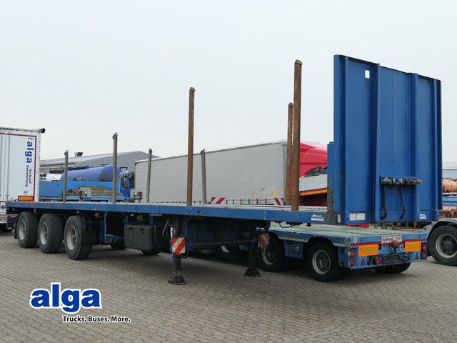 Doll P3H Pritsche, ausziehbar auf 21.450 mm,Gelenkt - Dropside/ Flatbed semi-trailer: picture 1 Doll P3H Pritsche, ausziehbar auf 21.450 mm,Gelenkt - Dropside/ Flatbed semi-trailer: picture 1