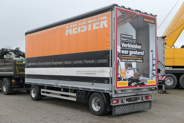 Duenschede PA 18/7, Jumbo, Bordwände, Alu-Felgen - Curtainsider trailer: picture 3 Duenschede PA 18/7, Jumbo, Bordwände, Alu-Felgen - Curtainsider trailer: picture 3