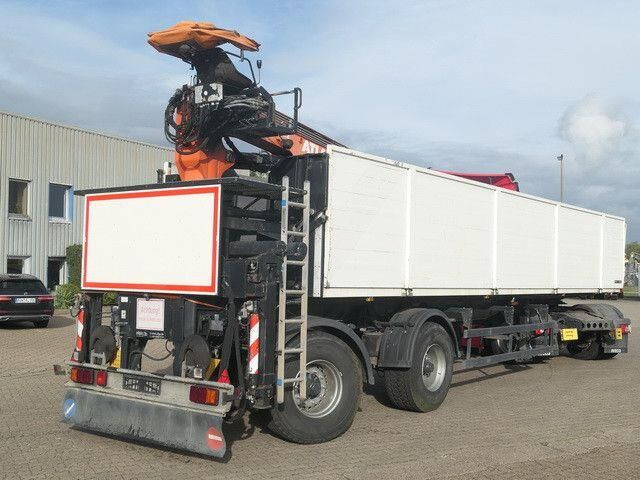 Langendorf SSH 20/25, Kalksandstein, Kran Atlas AK330.2V - Dropside/ Flatbed semi-trailer: picture 5 Langendorf SSH 20/25, Kalksandstein, Kran Atlas AK330.2V - Dropside/ Flatbed semi-trailer: picture 5