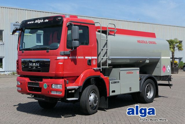 MAN 13.290 TGM BL 4x4, 2 Kammern, 9m³, Allrad, Klima - Tank truck: picture 1 MAN 13.290 TGM BL 4x4, 2 Kammern, 9m³, Allrad, Klima - Tank truck: picture 1