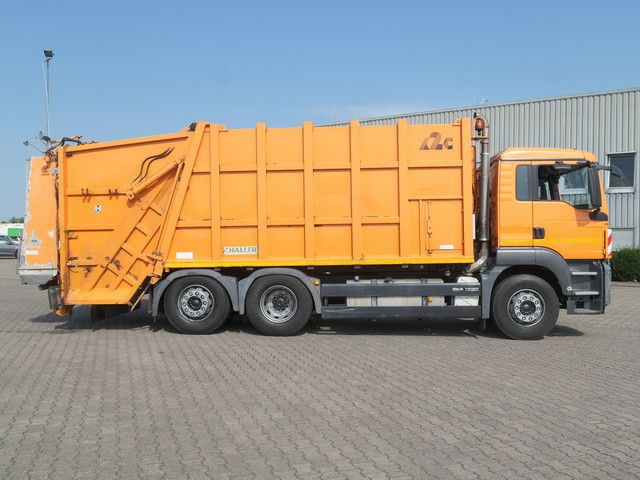 MAN 26.320 TGS BL 6x2, Haller, Zöller-Schüttung - Garbage truck: picture 2 MAN 26.320 TGS BL 6x2, Haller, Zöller-Schüttung - Garbage truck: picture 2