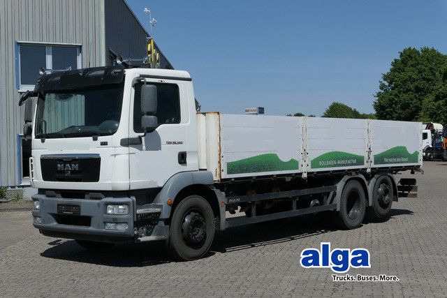 MAN 26.340 TGM 6x2, Lenk-Lift, Voll-Luft, Klima - Dropside/ Flatbed truck: picture 1 MAN 26.340 TGM 6x2, Lenk-Lift, Voll-Luft, Klima - Dropside/ Flatbed truck: picture 1