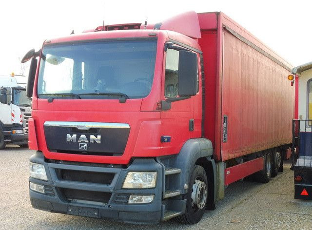MAN 26.400 TGS LL 6x2, LBW 2.0to., Klima, Navi - Curtainsider truck: picture 2 MAN 26.400 TGS LL 6x2, LBW 2.0to., Klima, Navi - Curtainsider truck: picture 2