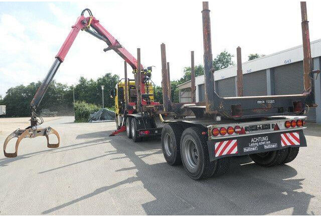 MAN 26.540 TGX 6x4, Kombizug, Huttner LNZK 20 - Timber truck: picture 5 MAN 26.540 TGX 6x4, Kombizug, Huttner LNZK 20 - Timber truck: picture 5