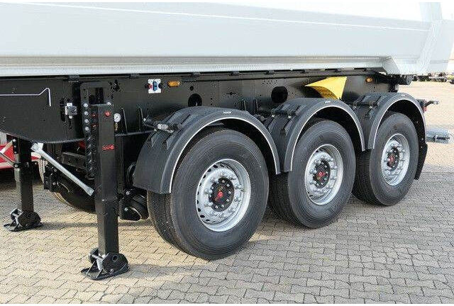 Mega MNW, Stahl, 25m³, Luft-Lift, anliegende Klappe - Tipper semi-trailer: picture 4 Mega MNW, Stahl, 25m³, Luft-Lift, anliegende Klappe - Tipper semi-trailer: picture 4