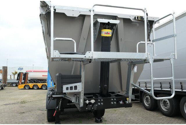 Mega MNW, Stahl, Hardox, 25m³, SAF, Luft-Lift, Plane - Tipper semi-trailer: picture 2 Mega MNW, Stahl, Hardox, 25m³, SAF, Luft-Lift, Plane - Tipper semi-trailer: picture 2