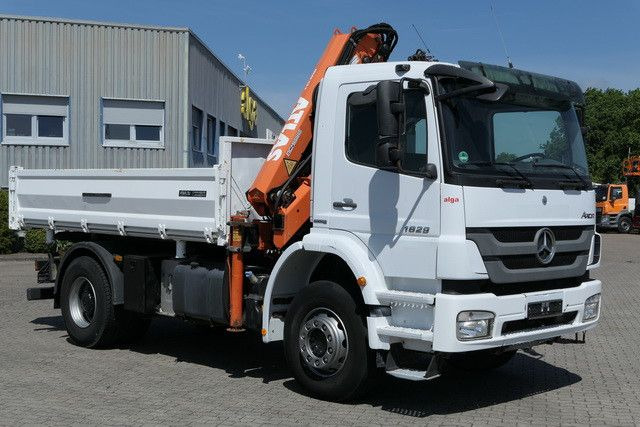 Mercedes-Benz 1829 K Axor, Atlas 116.3-A2L, AHK, Greifer,Klima - Tipper, Crane truck: picture 2 Mercedes-Benz 1829 K Axor, Atlas 116.3-A2L, AHK, Greifer,Klima - Tipper, Crane truck: picture 2