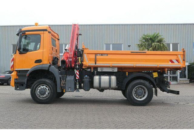 Mercedes-Benz 1835 AK Arocs 4x4, Meiller, Fassi F135AC, Funk - Tipper: picture 5 Mercedes-Benz 1835 AK Arocs 4x4, Meiller, Fassi F135AC, Funk - Tipper: picture 5