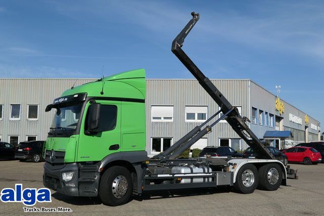 Mercedes-Benz 2546 L Actros 6x2, Meiller RS21.70, Lenk-Lift - Hook lift truck: picture 1 Mercedes-Benz 2546 L Actros 6x2, Meiller RS21.70, Lenk-Lift - Hook lift truck: picture 1