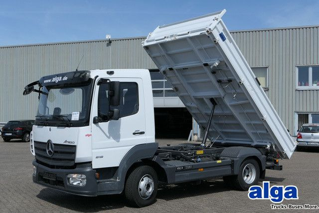 Mercedes-Benz 818 K Atego 4x2, Meiller, 2x AHK, 14tkm, Klima - Tipper van: picture 1 Mercedes-Benz 818 K Atego 4x2, Meiller, 2x AHK, 14tkm, Klima - Tipper van: picture 1