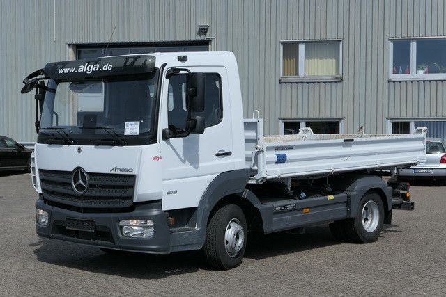 Mercedes-Benz 818 K Atego 4x2, Meiller, 2x AHK, 14tkm, Klima - Tipper van: picture 4 Mercedes-Benz 818 K Atego 4x2, Meiller, 2x AHK, 14tkm, Klima - Tipper van: picture 4