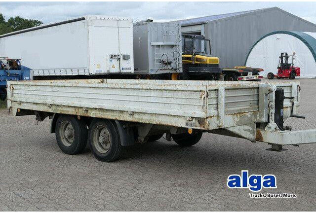 Müller-Mitteltal ETÜ-TA, Tandem, 5.100mm lang, Zurrösen,Tieflader - Dropside/ Flatbed trailer: picture 1 Müller-Mitteltal ETÜ-TA, Tandem, 5.100mm lang, Zurrösen,Tieflader - Dropside/ Flatbed trailer: picture 1