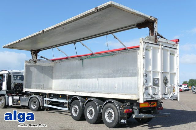 Samro ST 39 WG, seitl. zum Öffnen, 60m³, BPW, Alu - Tipper semi-trailer: picture 1 Samro ST 39 WG, seitl. zum Öffnen, 60m³, BPW, Alu - Tipper semi-trailer: picture 1