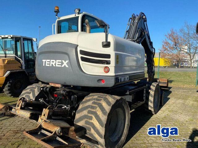 Terex TW 110, Schild, Pratzen, S.W.S, Knickausleger - Wheel excavator: picture 1 Terex TW 110, Schild, Pratzen, S.W.S, Knickausleger - Wheel excavator: picture 1