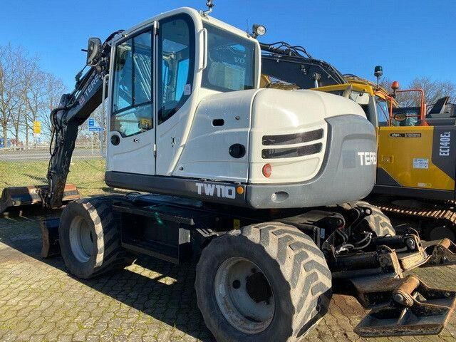 Terex TW 110, Schild, Pratzen, S.W.S, Knickausleger - Wheel excavator: picture 2 Terex TW 110, Schild, Pratzen, S.W.S, Knickausleger - Wheel excavator: picture 2