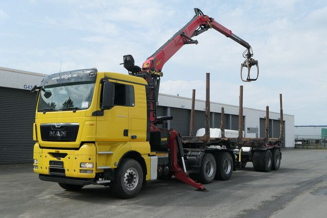 MAN 26.540 TGX/6x4/540 PS/Kran Epsilon/Blattfederung - Tractor unit: picture 4 MAN 26.540 TGX/6x4/540 PS/Kran Epsilon/Blattfederung - Tractor unit: picture 4