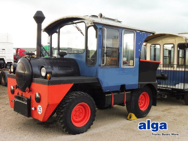 Cordes Zugmaschine (Lokomotive) Personenanhänger Cordes Zugmaschine (Lokomotive) Personenanhänger - Truck: picture 1 Cordes Zugmaschine (Lokomotive) Personenanhänger Cordes Zugmaschine (Lokomotive) Personenanhänger - Truck: picture 1
