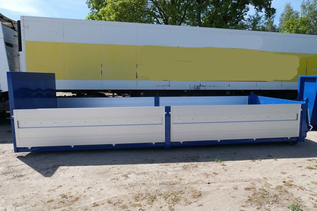 Alga, Abrollcontainer, Pritsche, 13m³, Bordwände - Hook lift truck: picture 2 Alga, Abrollcontainer, Pritsche, 13m³, Bordwände - Hook lift truck: picture 2