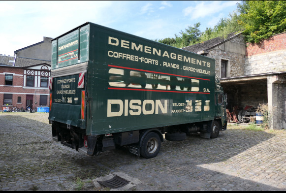 Camion de déménagement avec haillon arrière Volvo FL6-140 (1986-451.079 km-VIN:YB1E6AXGB405329) - Box truck: picture 5 Camion de déménagement avec haillon arrière Volvo FL6-140 (1986-451.079 km-VIN:YB1E6AXGB405329) - Box truck: picture 5