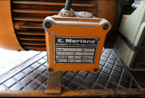 Groupe électrogène moteur thermique essence Mertens SBE 3 - Generator set: picture 5 Groupe électrogène moteur thermique essence Mertens SBE 3 - Generator set: picture 5