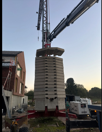 Grue à montage rapide DALBE HS380 - Self-erecting tower crane: picture 5 Grue à montage rapide DALBE HS380 - Self-erecting tower crane: picture 5